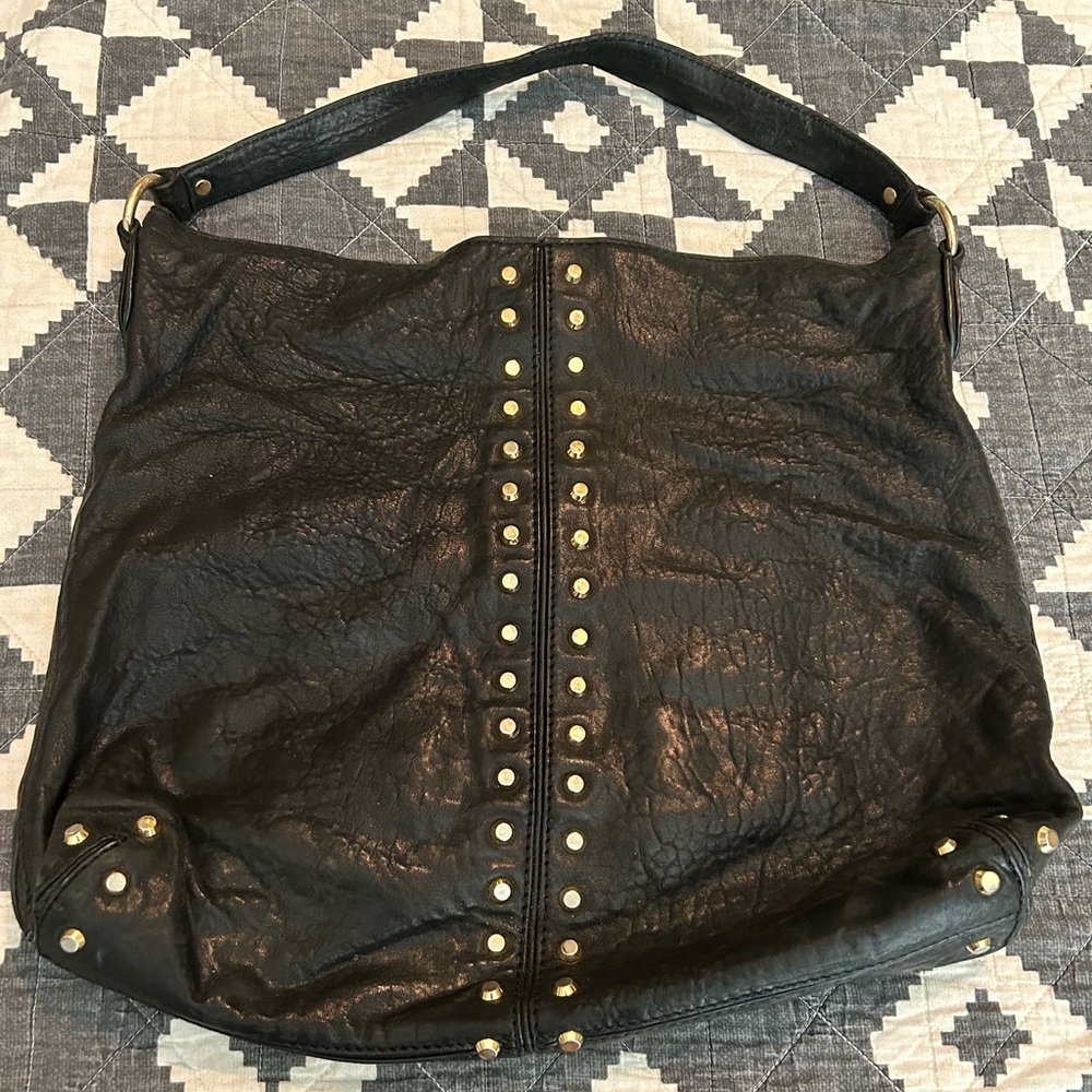 Michael Kors leather studded purse